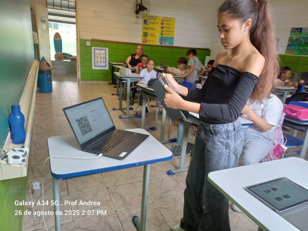 Aprendendo usar QR Code.